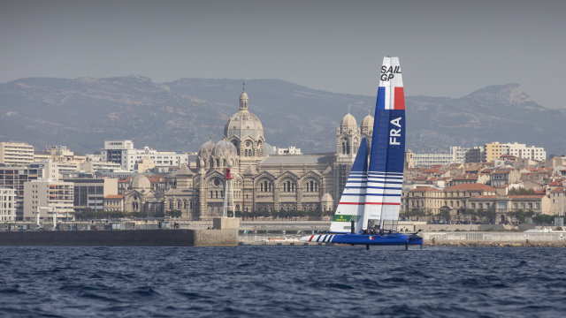 Billy Besson's French team is first to sail in Marseille