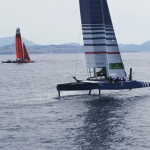VNR from the first day of F50 sailing for the France SailGP Team