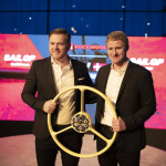 Denmark SailGP helm Nicolai Sehested and team manager Jonas Høgh-Christensen