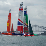 Great Britain, China and Australia get some final practise ahead of the first day of SailGP