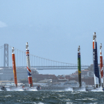 The Bay is awash with color as six teams race on U.S. debut of SailGP