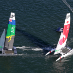 Tight at the top between the Australian and Japanese SailGP Teams