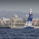 Billy Besson's French team is first to sail in Marseille