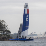 France SailGP Team's F50 Launches in Sydney