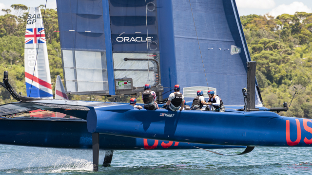 Oracle Cloud is powering SailGP's F50s