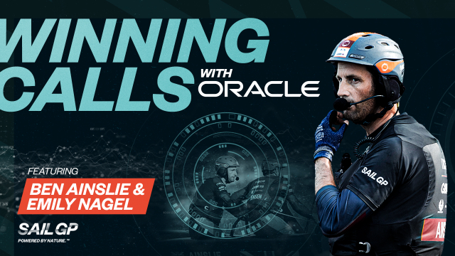 Ben Ainslie launches Winning Calls with Oracle - a new seven-part content series