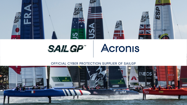 SailGP partners with Acronis