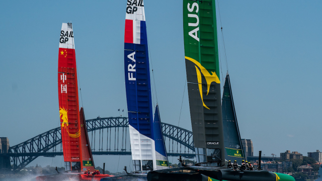 Tom Slingsby and the Australian team begin their title defence in February 2020