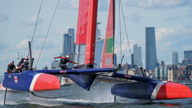 One month until the Cowes SailGP Team race on home waters