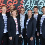 France SailGP Team and Russell Coutts (centre)