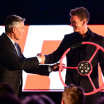 Sir Russell Coutts and Dylan Fletcher