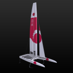 The Japan SailGP Team F50 boat