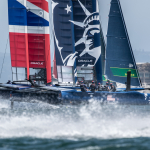 The USA SailGP Team getting ready to compete at New York SailGP