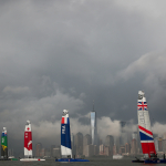 The six teams prepare for New York SailGP