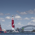 SailGP F50s took over Sydney Harbour