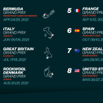 SailGP has announced a full race schedule for its second season