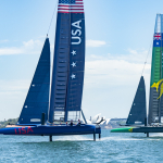 The U.S. boat took to Sydney Harbour