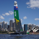 The Australia SailGP hits the waters of Sydney Harbour for the first time ahead the SailGP Season 2.
