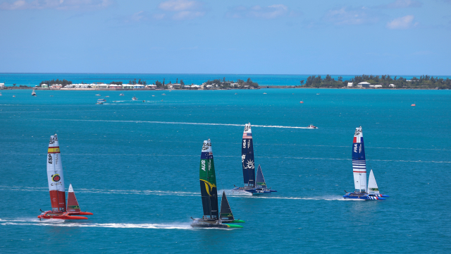 Australia dominate on the opening day of SailGP Season 1