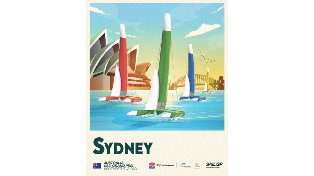 SailGP returns to Sydney for its ninth event in Season 2