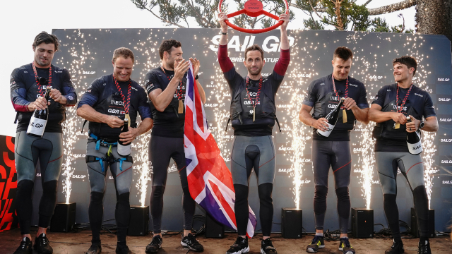 Ben Ainslie will give the home crowd something to cheer about at the British event in Plymouth in 20